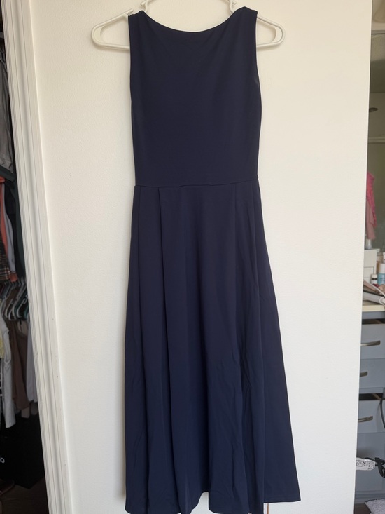 OGL Dresses & Skirts - OGL Classic Navy Sleeveless A-Line Dress